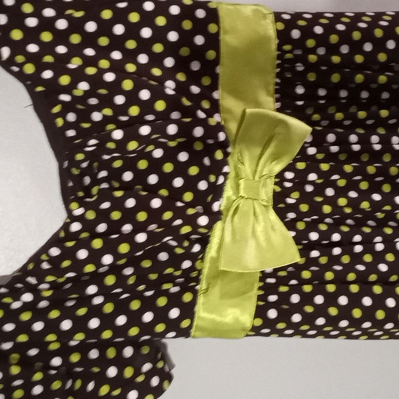 Girls DRESS with Ribbon Sash - Picture 3 of 6